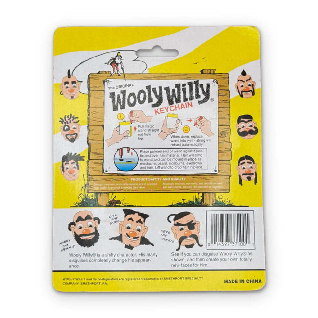 NIP 90s Vintage Keychain: The Original Wooly Willy