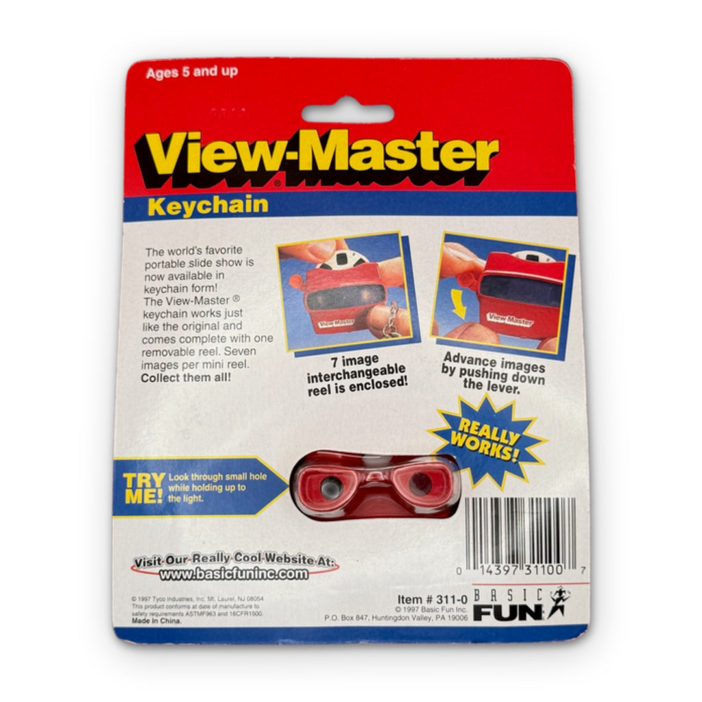 NIP 90s Vintage Keychain: View Master