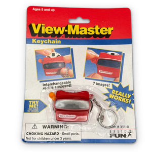 NIP 90s  : View Master -  vintage keychain vintage charms for bag nostalgia vintage keychains y2k collectible - Bag Crap
