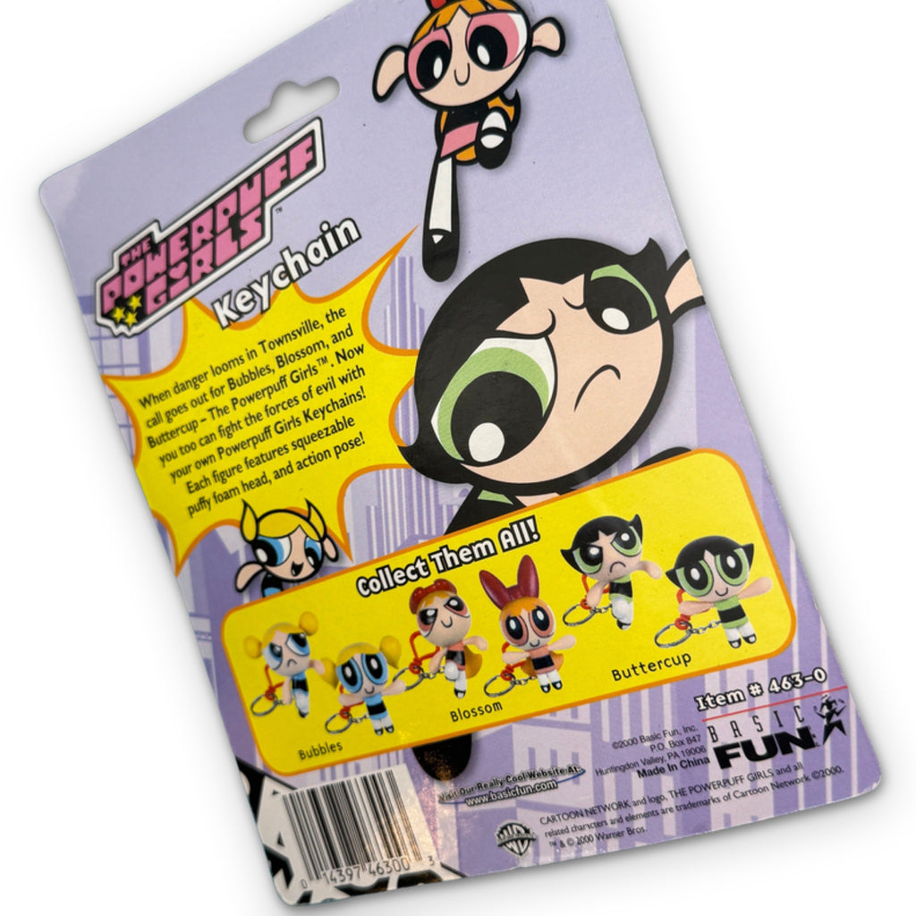 NIP Vintage Powerpuff Girls Blossom Keychain