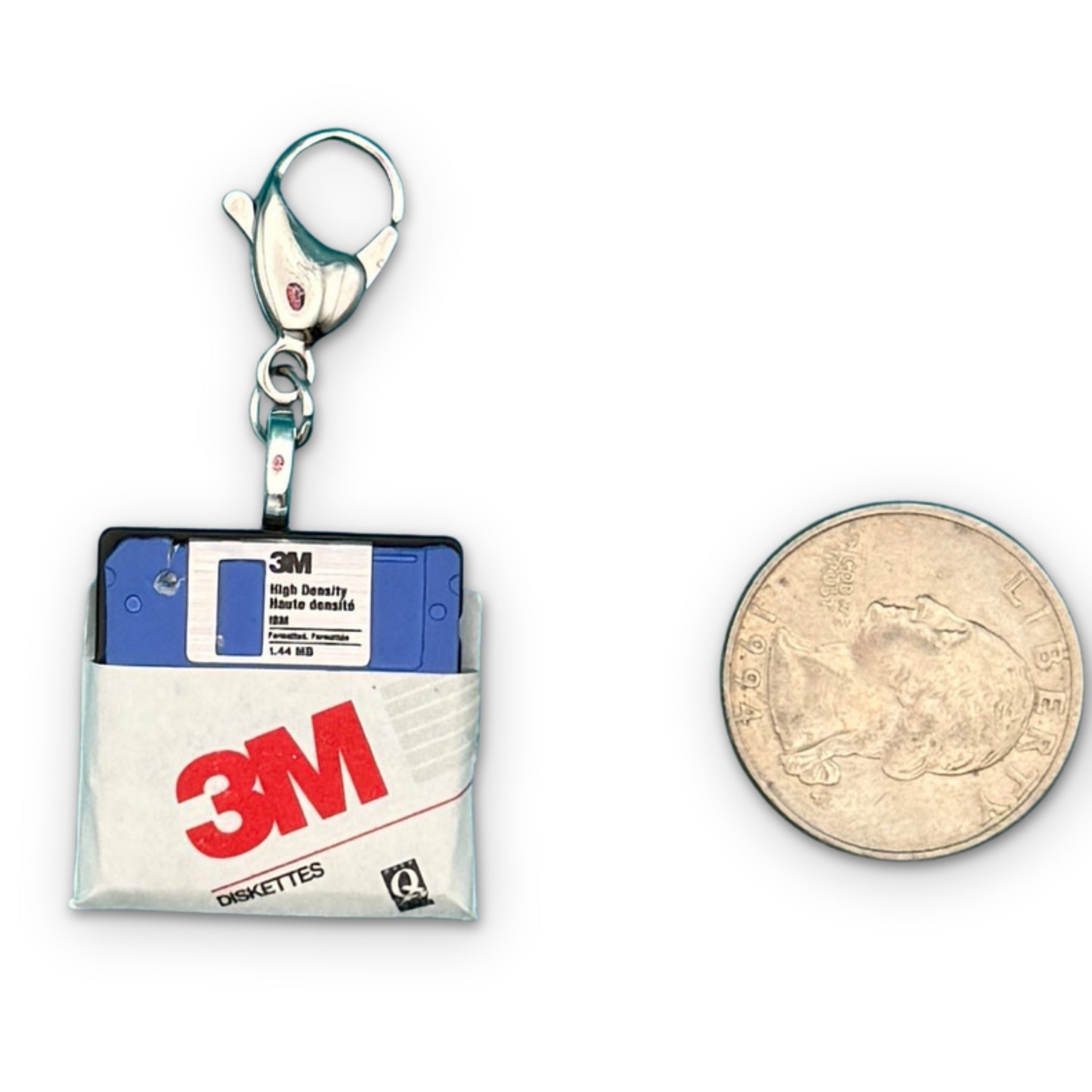 Office Supplies Mini   Pendants -  vintage keychain vintage charms for bag nostalgia vintage keychains y2k collectible - Bag Crap