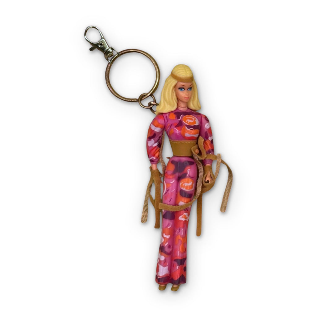 Official 1995 Vintage Barbie Keychain Bag Charms