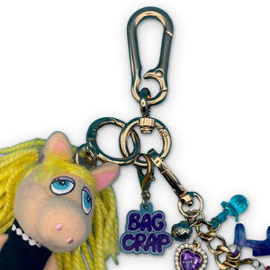 One-of-One     Pack— Miss Piggy Muppets - vintage bag charm packs nostalgia vintage y2k vintage keychain vintage charms for bag nostalgia vintage keychains y2k collectible - Bag Crap