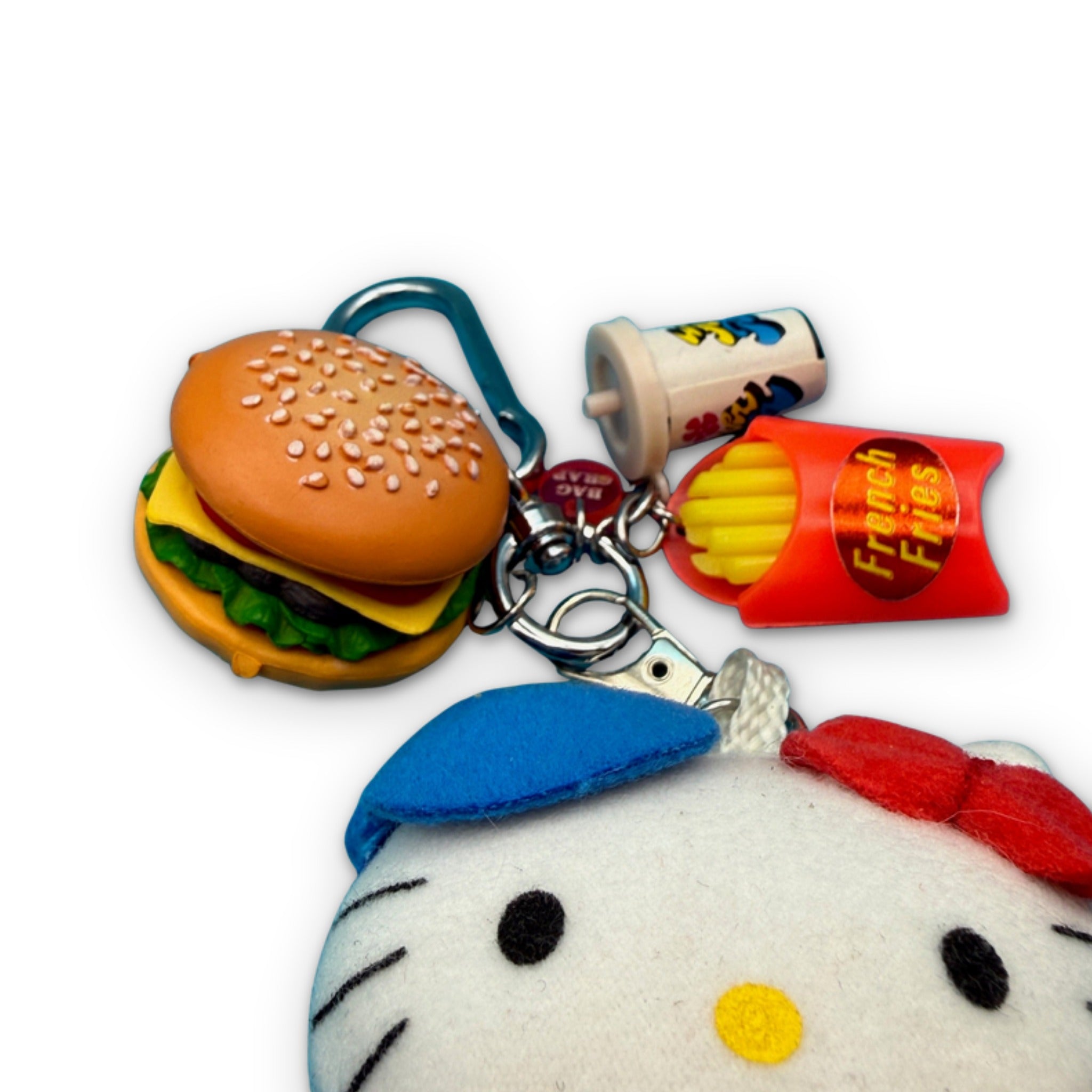 One-of-One      Pack — McDonald's Crew Hello Kitty - hello kitty sanrio japan kawaii rare vintage keychain vintage charms for bag nostalgia vintage keychains y2k collectible - Bag Crap