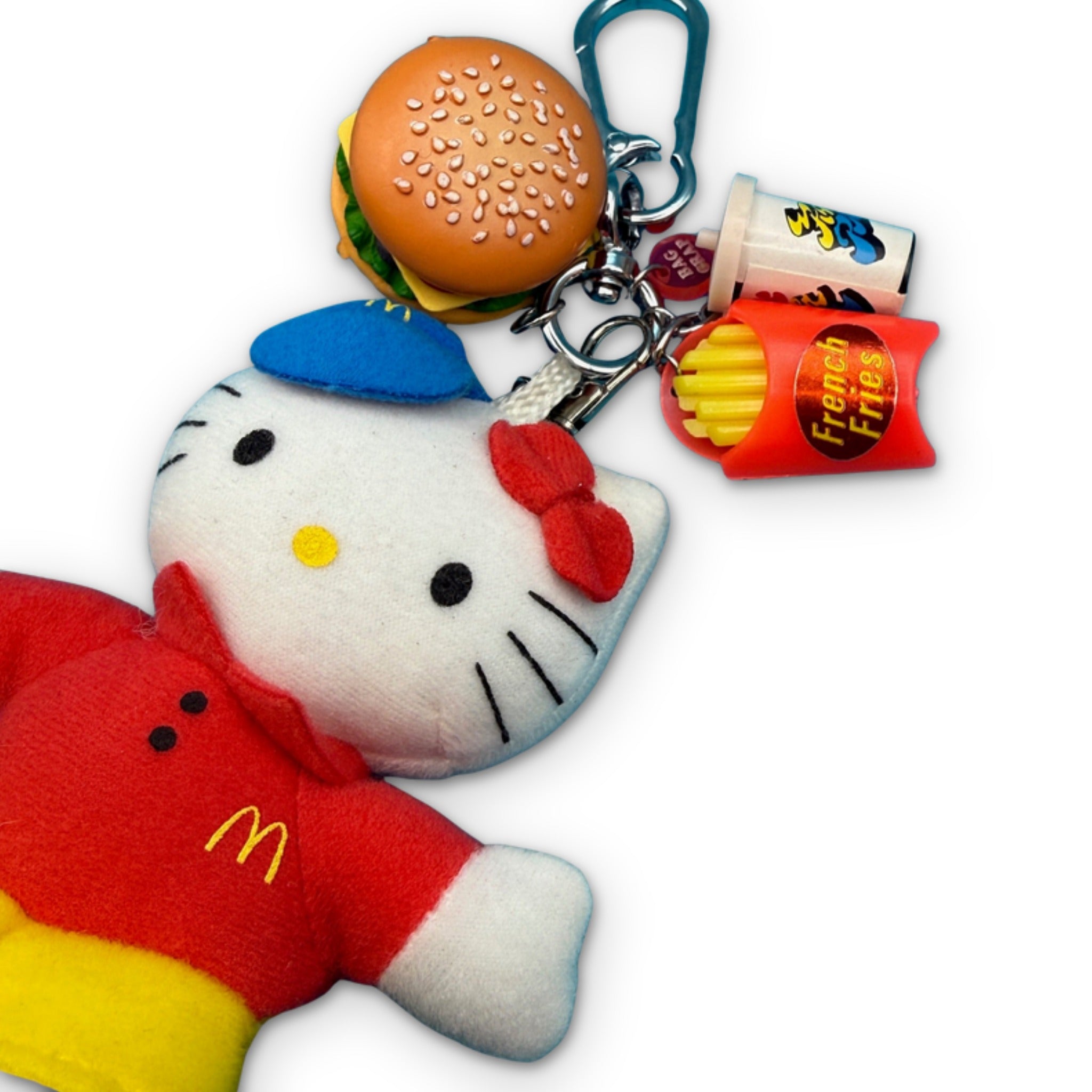 One-of-One      Pack — McDonald's Crew Hello Kitty - hello kitty sanrio japan kawaii rare vintage keychain vintage charms for bag nostalgia vintage keychains y2k collectible - Bag Crap