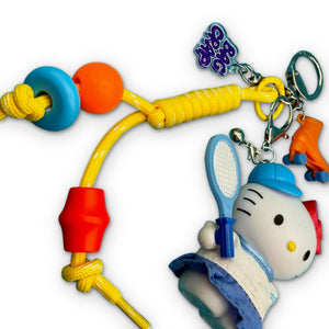 One-of-One      Pack — Tennis Hello Kitty, Rollerskate - hello kitty sanrio japan kawaii rare vintage keychain vintage charms for bag nostalgia vintage keychains y2k collectible - Bag Crap