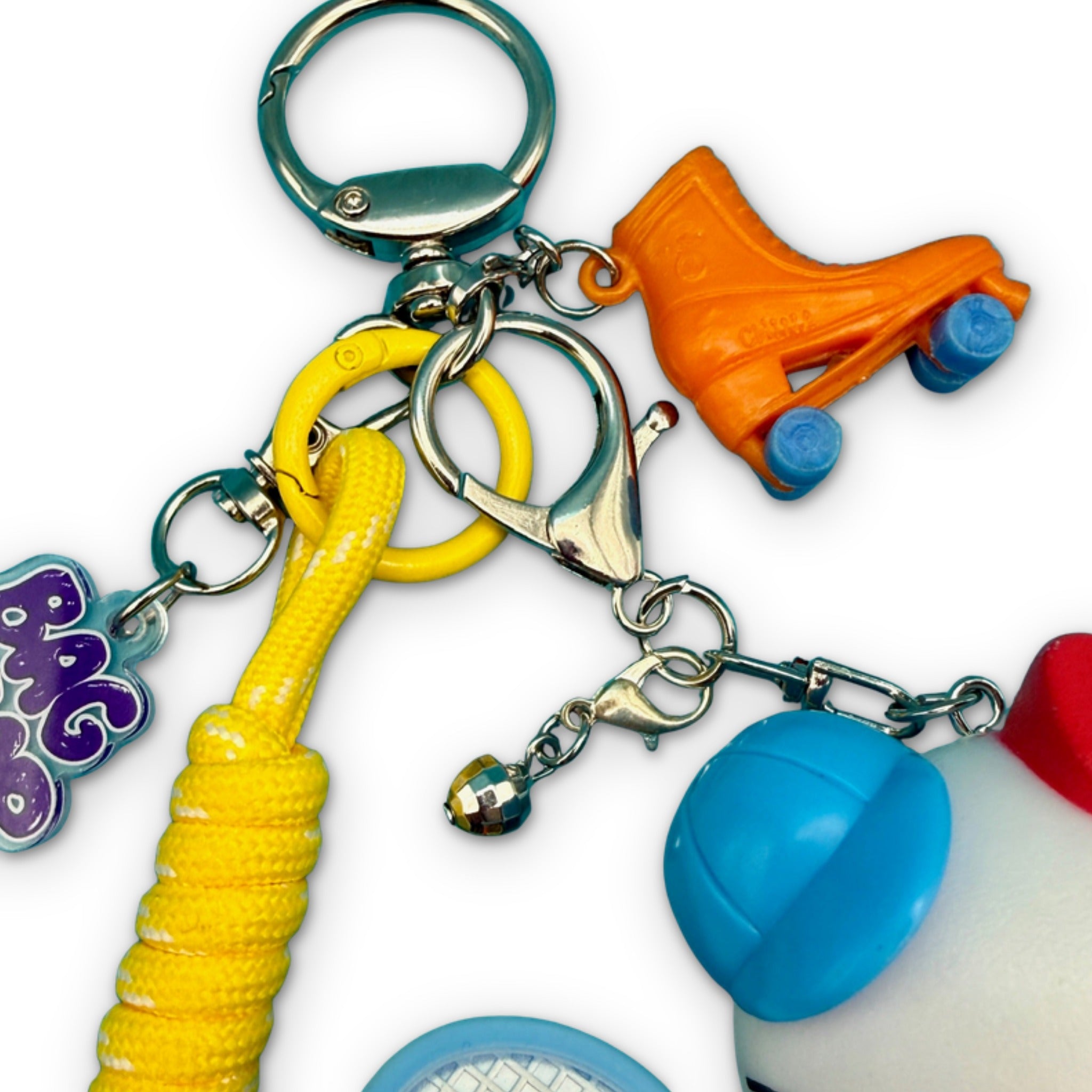 One-of-One      Pack — Tennis Hello Kitty, Rollerskate - hello kitty sanrio japan kawaii rare vintage keychain vintage charms for bag nostalgia vintage keychains y2k collectible - Bag Crap