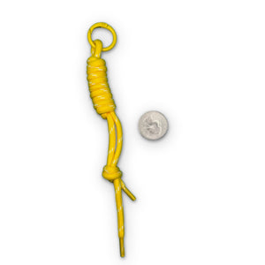Paracord   Handle Attachments — Pink, Yellow, Orange - clips carabiners charms keychains bag designer vintage keychain vintage charms for bag nostalgia vintage keychains y2k collectible - Bag Crap