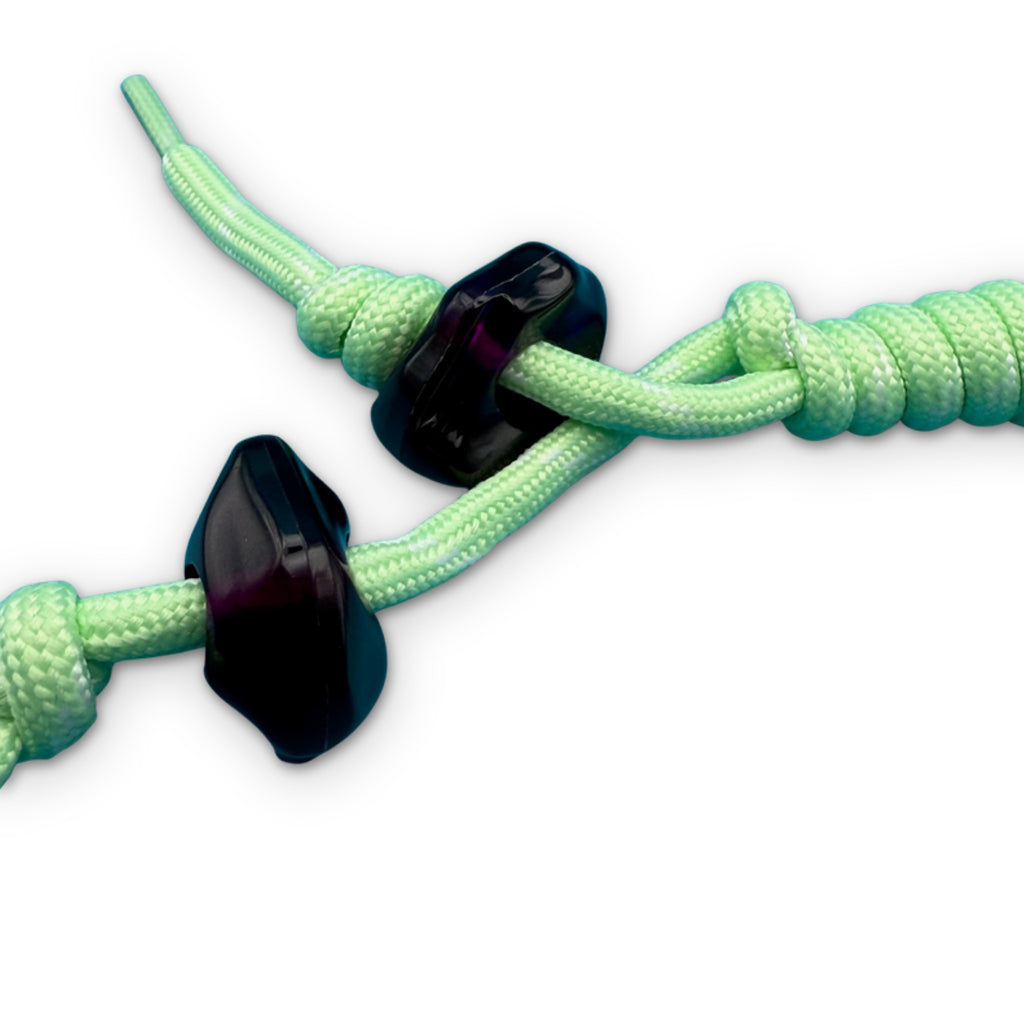 Pastel Chunky Beaded Paracord Bag Charms
