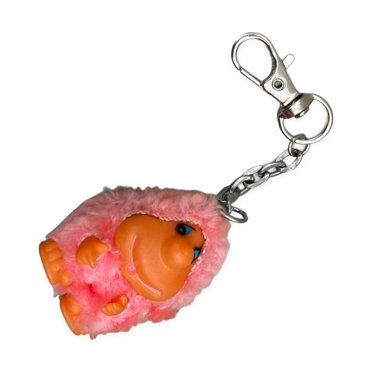 Junk Drawer  s & s: Pink & Teal - barbie doll toy pink rare vintage keychain vintage charms for bag nostalgia vintage keychains y2k collectible - Bag Crap