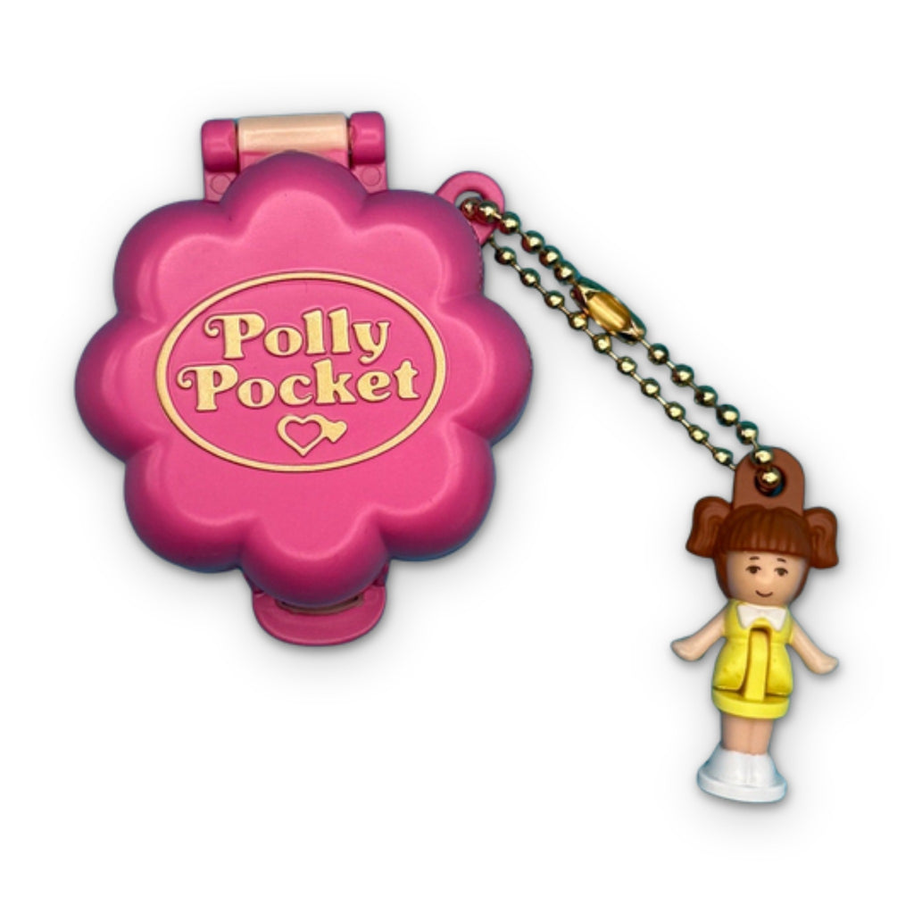 Polly Pocket Retro Brunette Bag Charms: You Pick