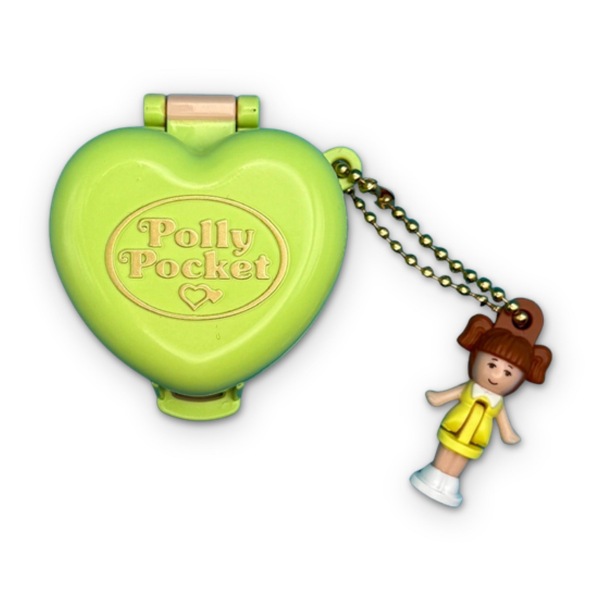 Polly Pocket Retro Brunette  s: You Pick -  vintage keychain vintage charms for bag nostalgia vintage keychains y2k collectible - Bag Crap