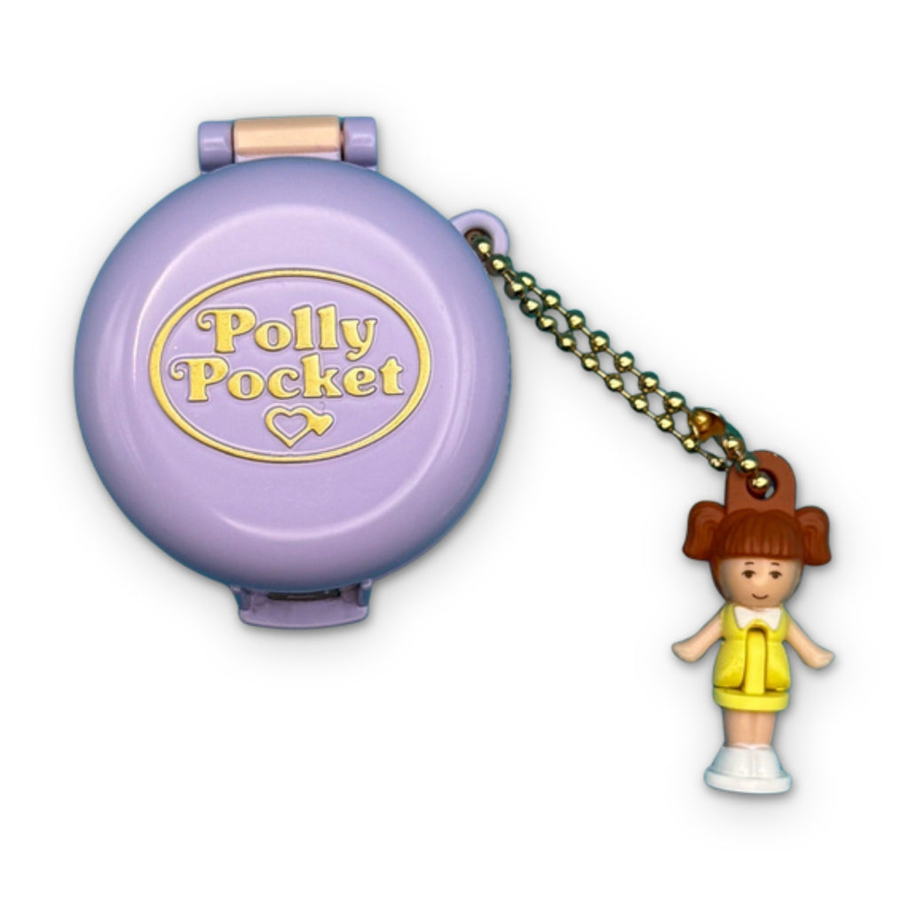 Polly Pocket Retro Brunette Bag Charms: You Pick