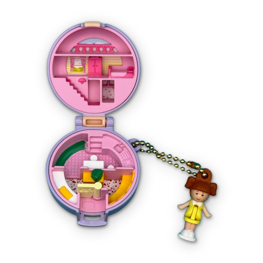 Polly Pocket Retro Brunette Bag Charms: You Pick