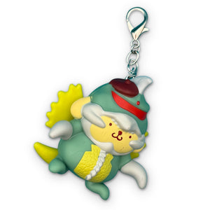 Full Character Set: 8 Hello Kitty x Godzilla Happy Meal  s - hello kitty sanrio japan kawaii rare vintage keychain vintage charms for bag nostalgia vintage keychains y2k collectible - Bag Crap