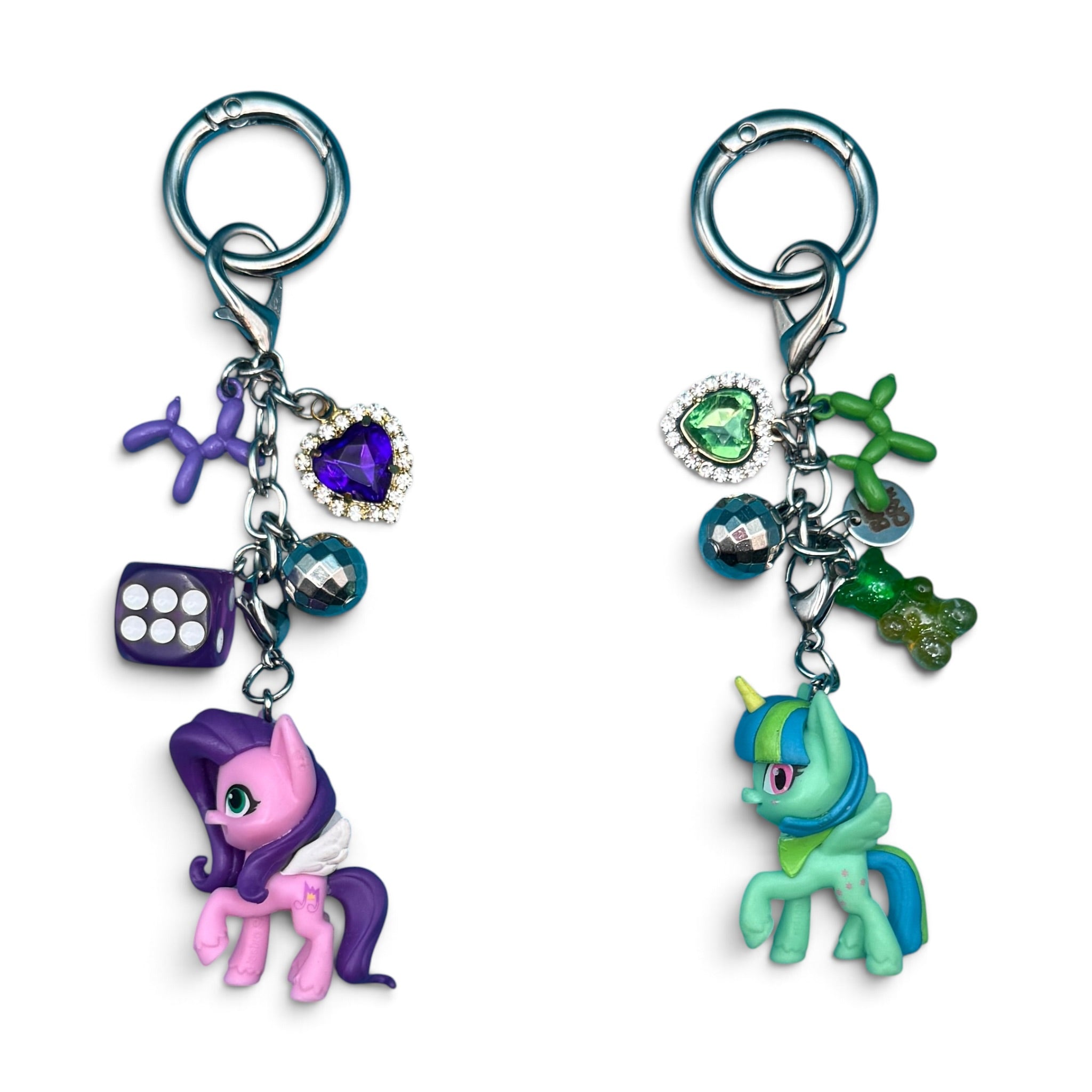 My Little Pony & Balloon Dog  s - vintage bag charm packs nostalgia vintage y2k vintage keychain vintage charms for bag nostalgia vintage keychains y2k collectible - Bag Crap