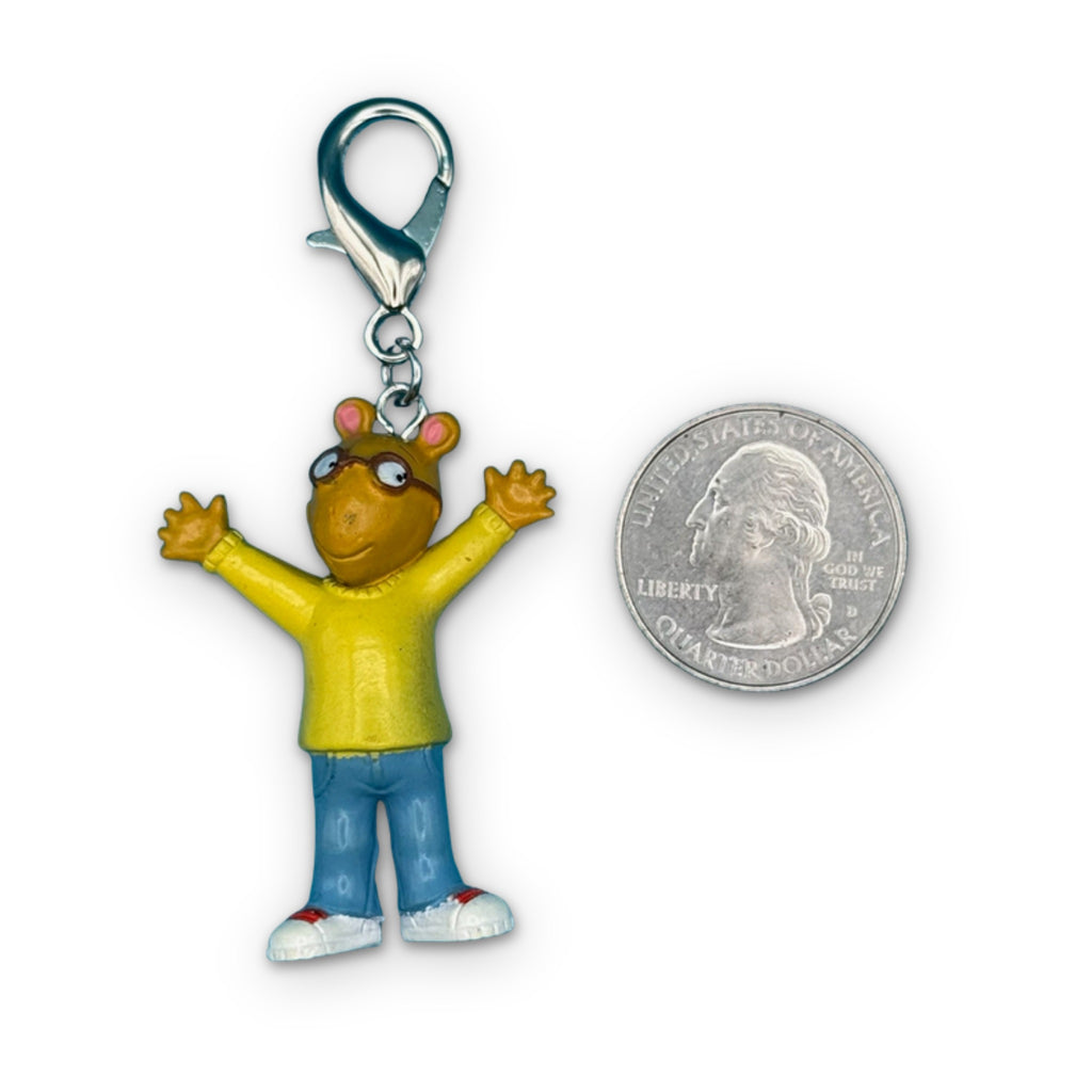 RARE Vintage ‘90s Arthur PBS Character Mini Bag Charms