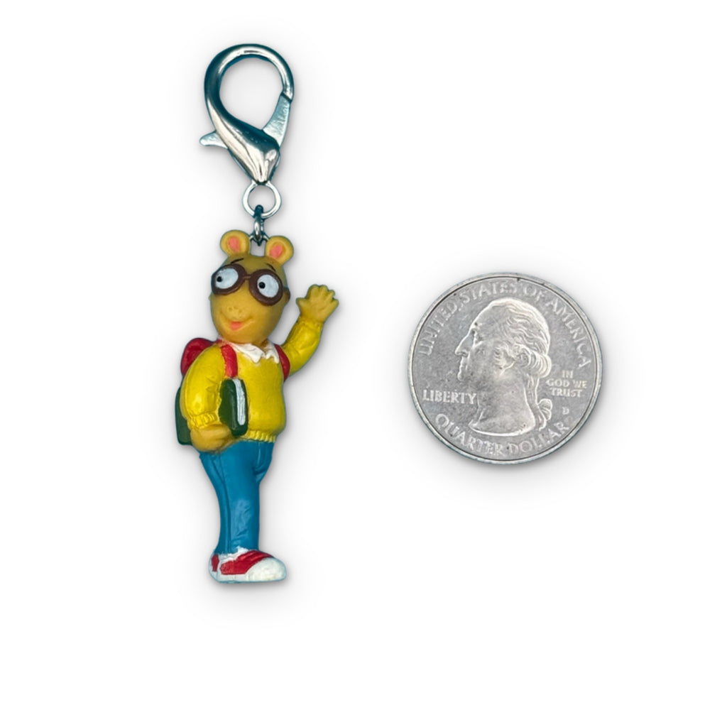 RARE Vintage ‘90s Arthur PBS Character Mini Bag Charms