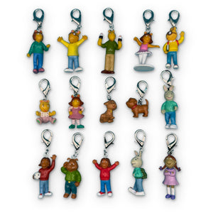 RARE  ‘90s Arthur PBS Character Mini  s -  vintage keychain vintage charms for bag nostalgia vintage keychains y2k collectible - Bag Crap