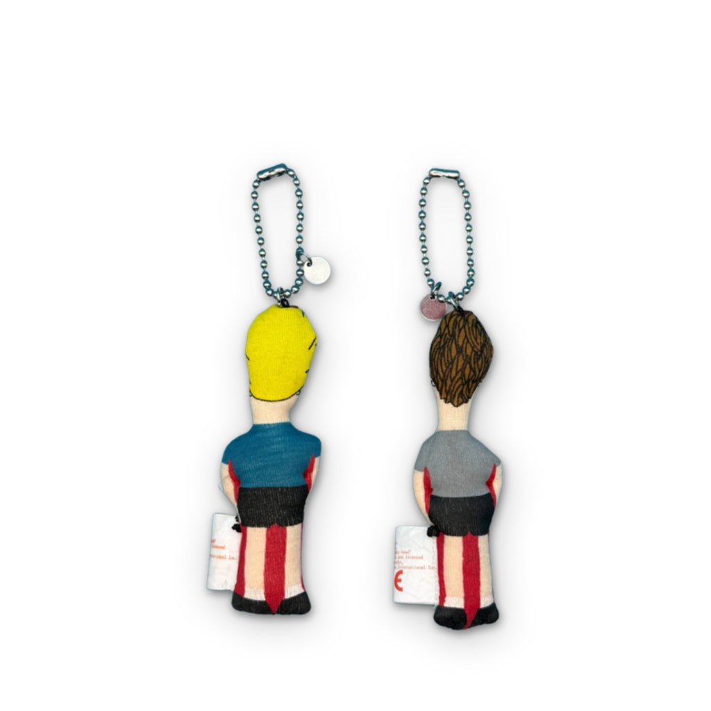 RARE Vintage 90s Beavis & Butt-Head Sock Puppet Bag Charms
