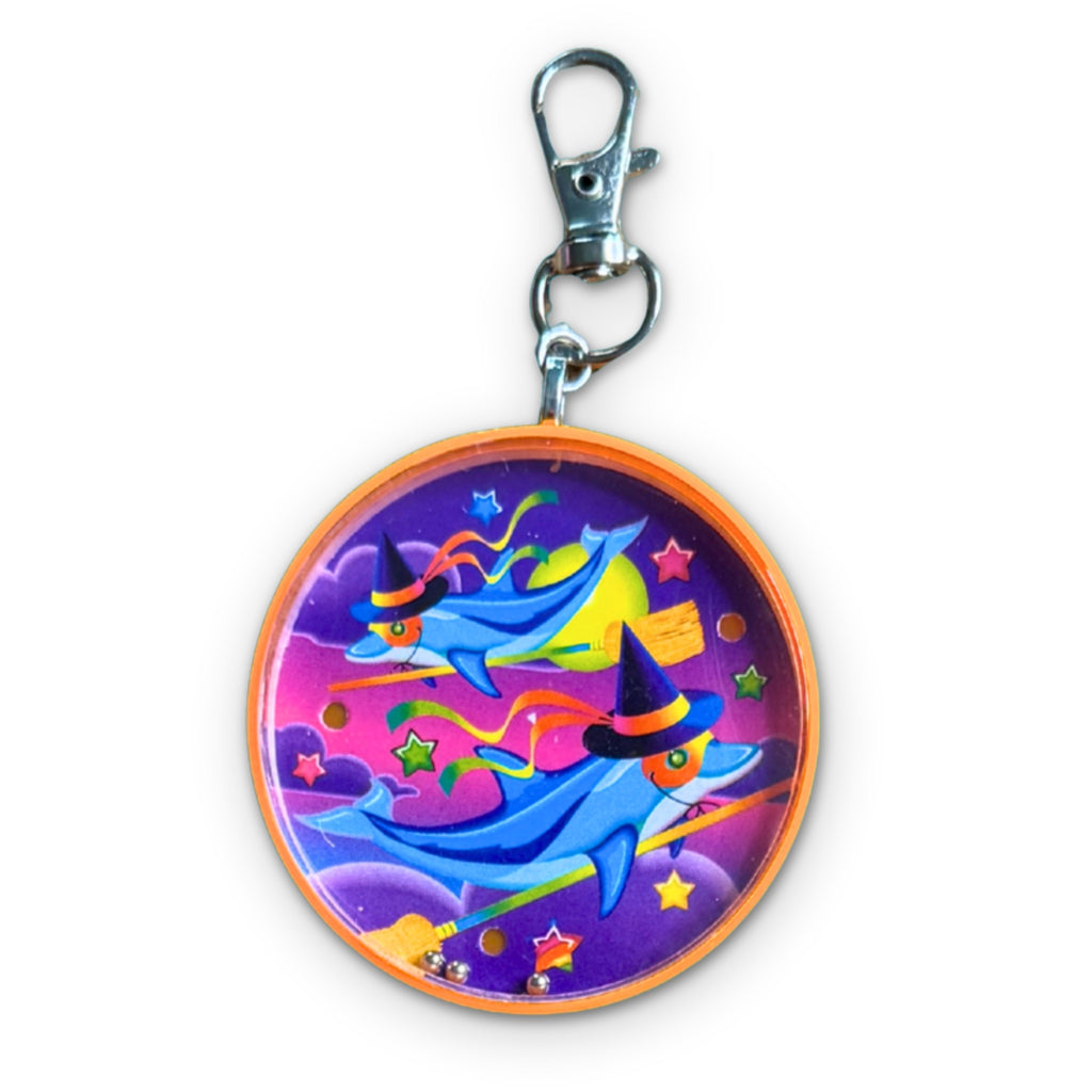 RARE Vintage Lisa Frank Halloween Keychain Charms