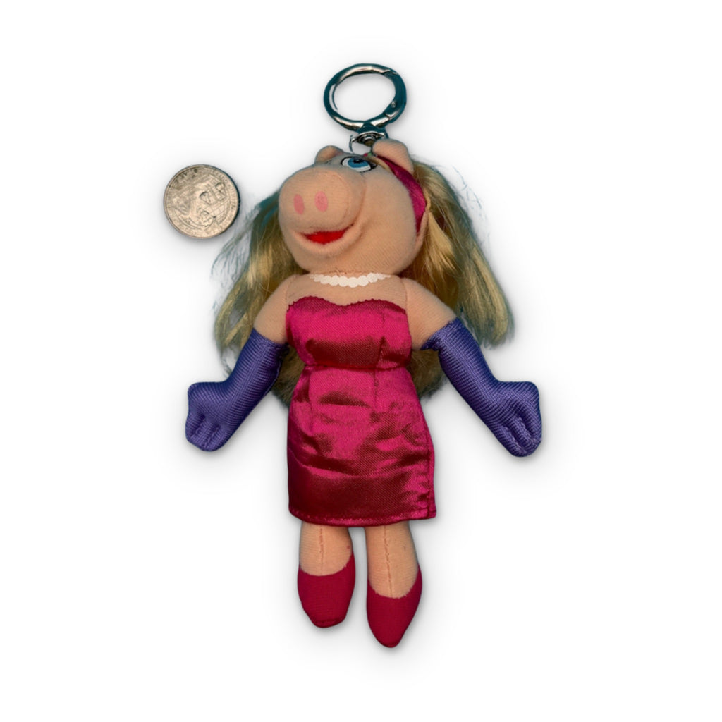 RARE Vintage Y2K McDonald's UK Miss Piggy Plush Bag Charm