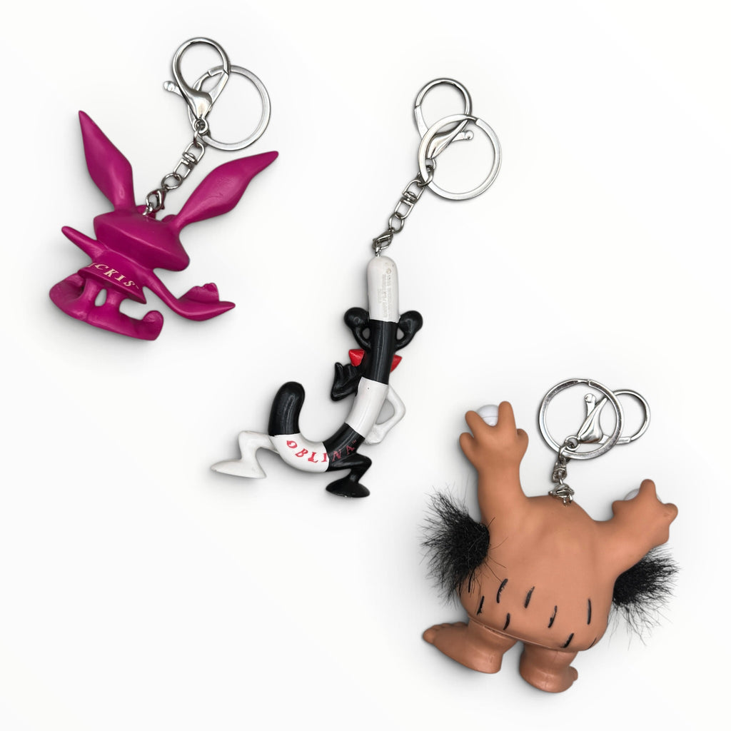 RARE Vintage 90s Aaahh!!! Real Monsters Bag Charms