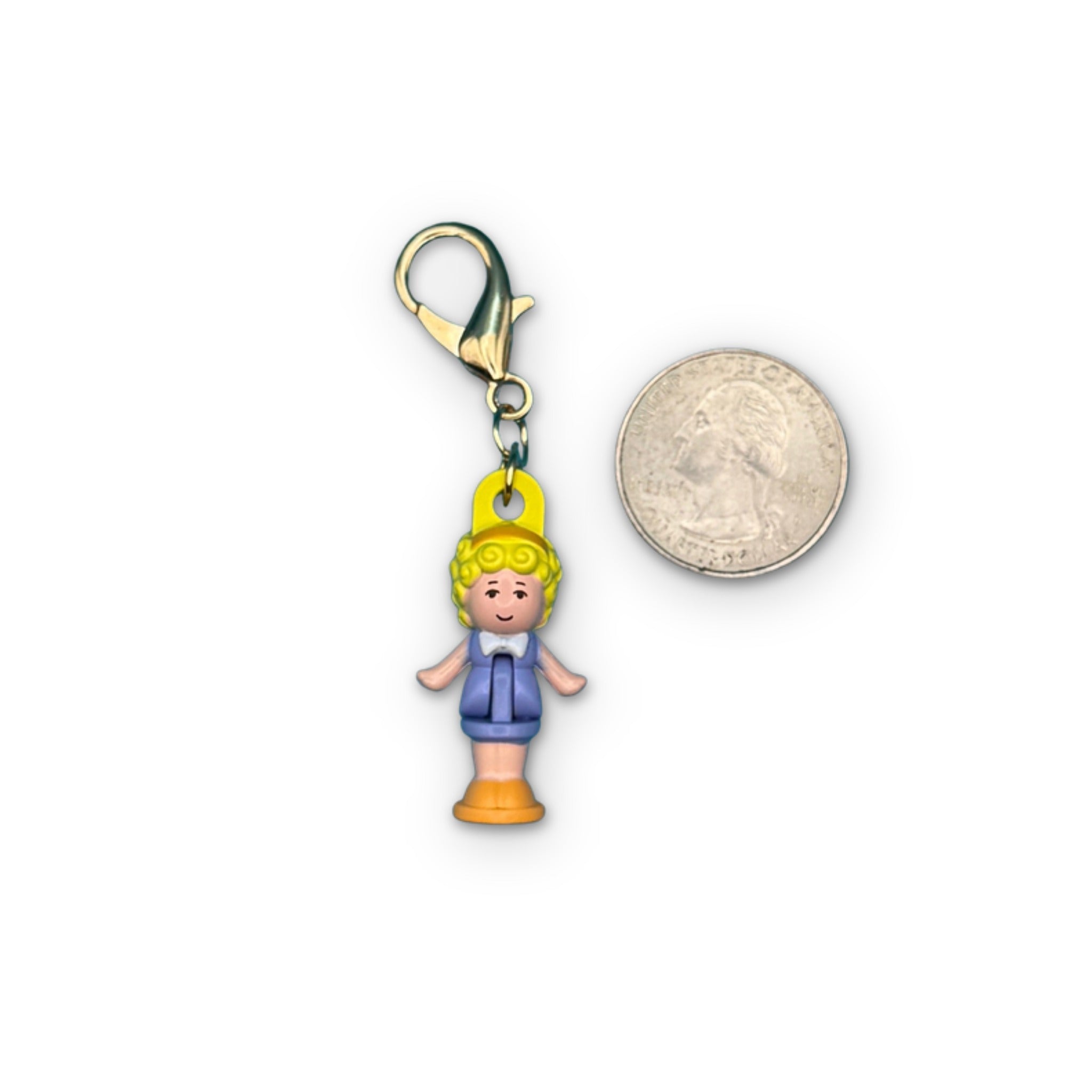 Retro Mini Polly Pocket -  vintage keychain vintage charms for bag nostalgia vintage keychains y2k collectible - Bag Crap