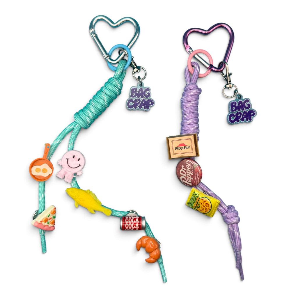 Snack Time Paracord Bag Charms