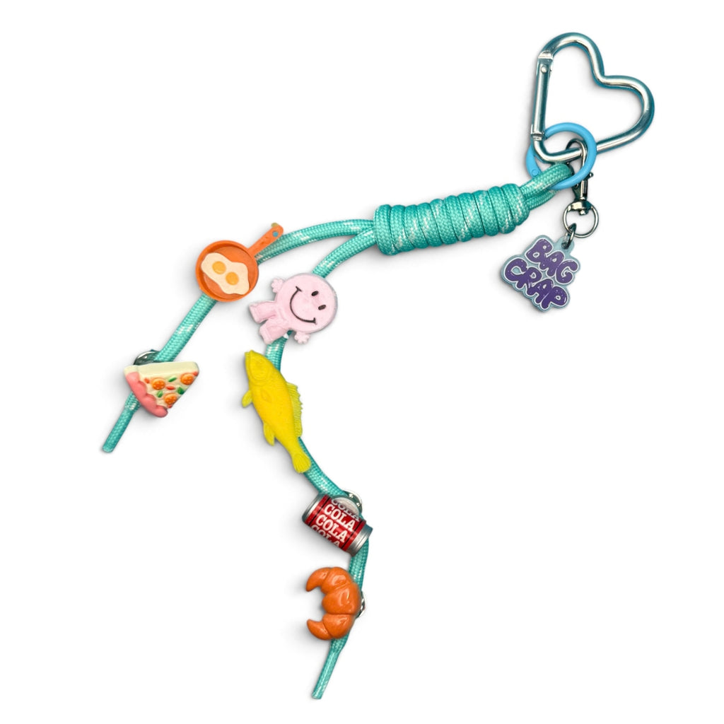 Snack Time Paracord Bag Charms