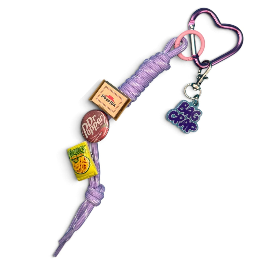 Snack Time Paracord Bag Charms