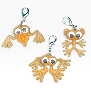 90s Googly-Eyed Monster  s -  vintage keychain vintage charms for bag nostalgia vintage keychains y2k collectible - Bag Crap