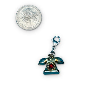 Turquoise & Ruby Red   s &  Drop - hello kitty sanrio japan kawaii rare vintage keychain vintage charms for bag nostalgia vintage keychains y2k collectible - Bag Crap