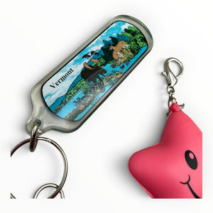 Junk Drawer  s & s: Pink & Teal - barbie doll toy pink rare vintage keychain vintage charms for bag nostalgia vintage keychains y2k collectible - Bag Crap