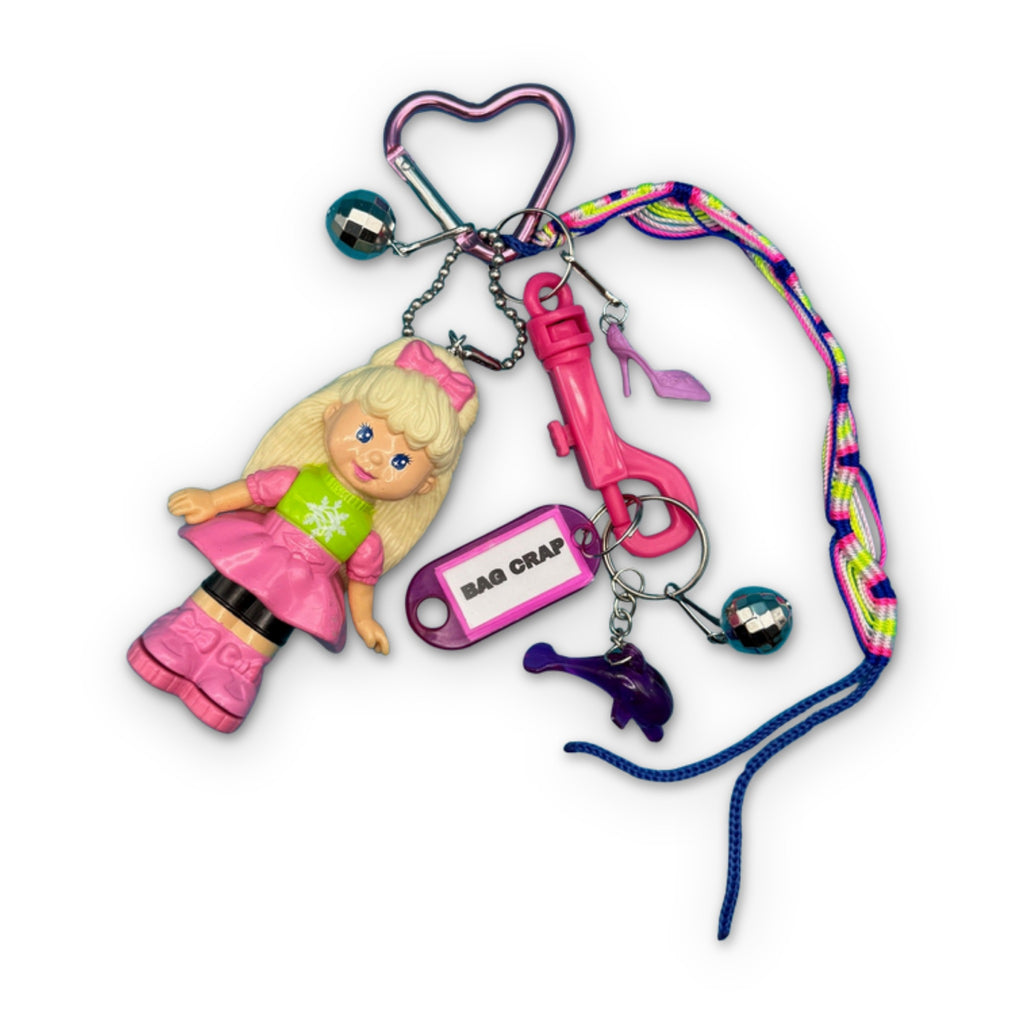 Vintage 1990s Happy Meal Doll Bag Charm Pack