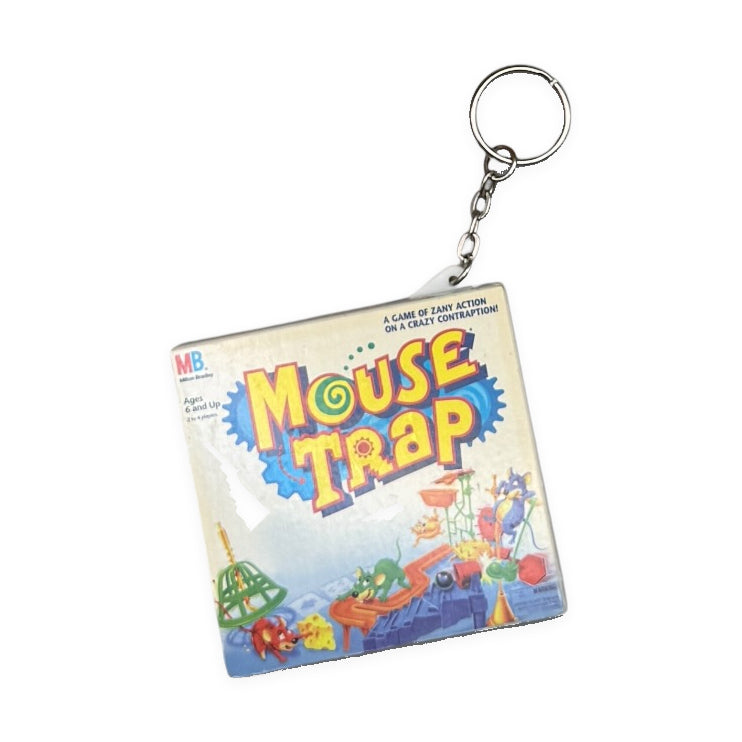 Vintage 90s Miniature Board Game & Toy Keychains
