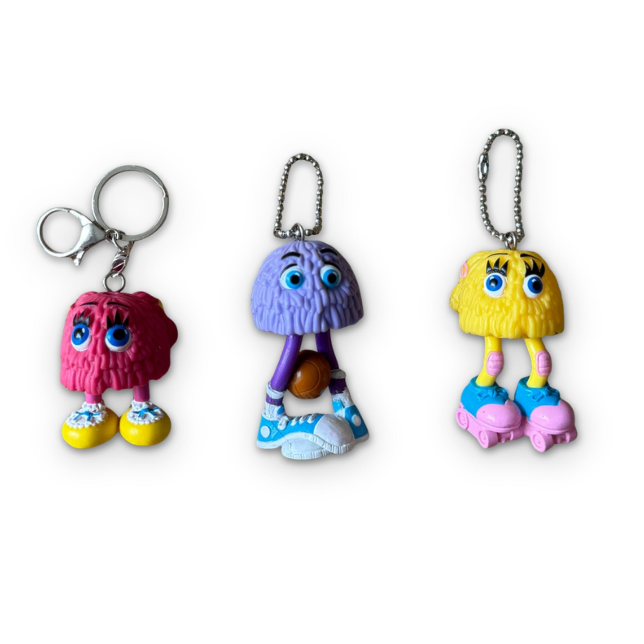 80s McDonald's Fry Guys  s -  vintage keychain vintage charms for bag nostalgia vintage keychains y2k collectible - Bag Crap