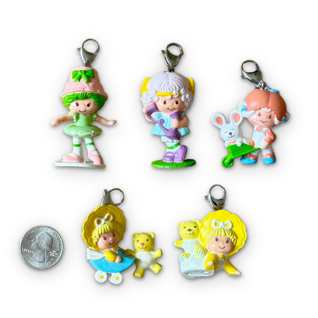 Vintage 80s Strawberry Shortcake Mini Bag Charms: You Pick