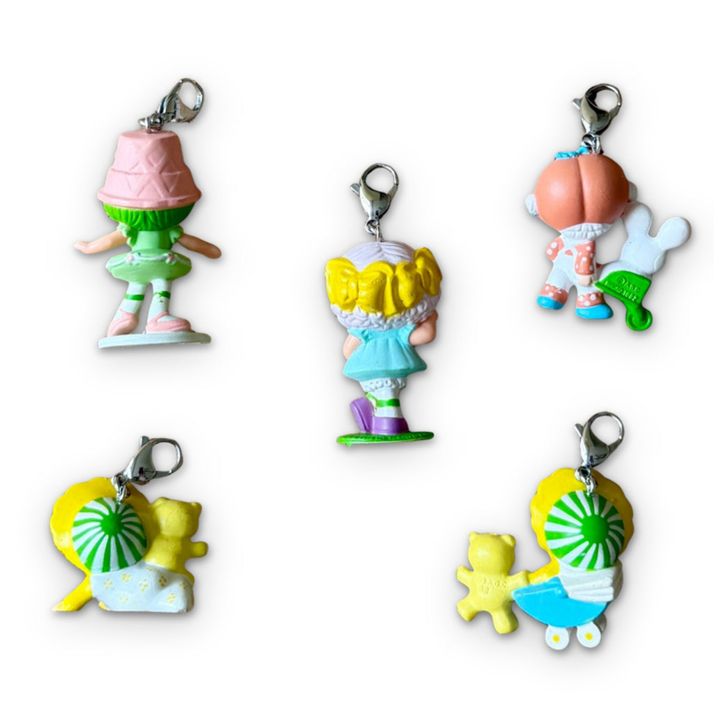 Vintage 80s Strawberry Shortcake Mini Bag Charms: You Pick