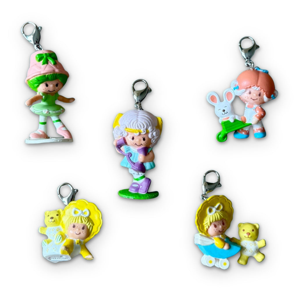 Vintage 80s Strawberry Shortcake Mini Bag Charms: You Pick