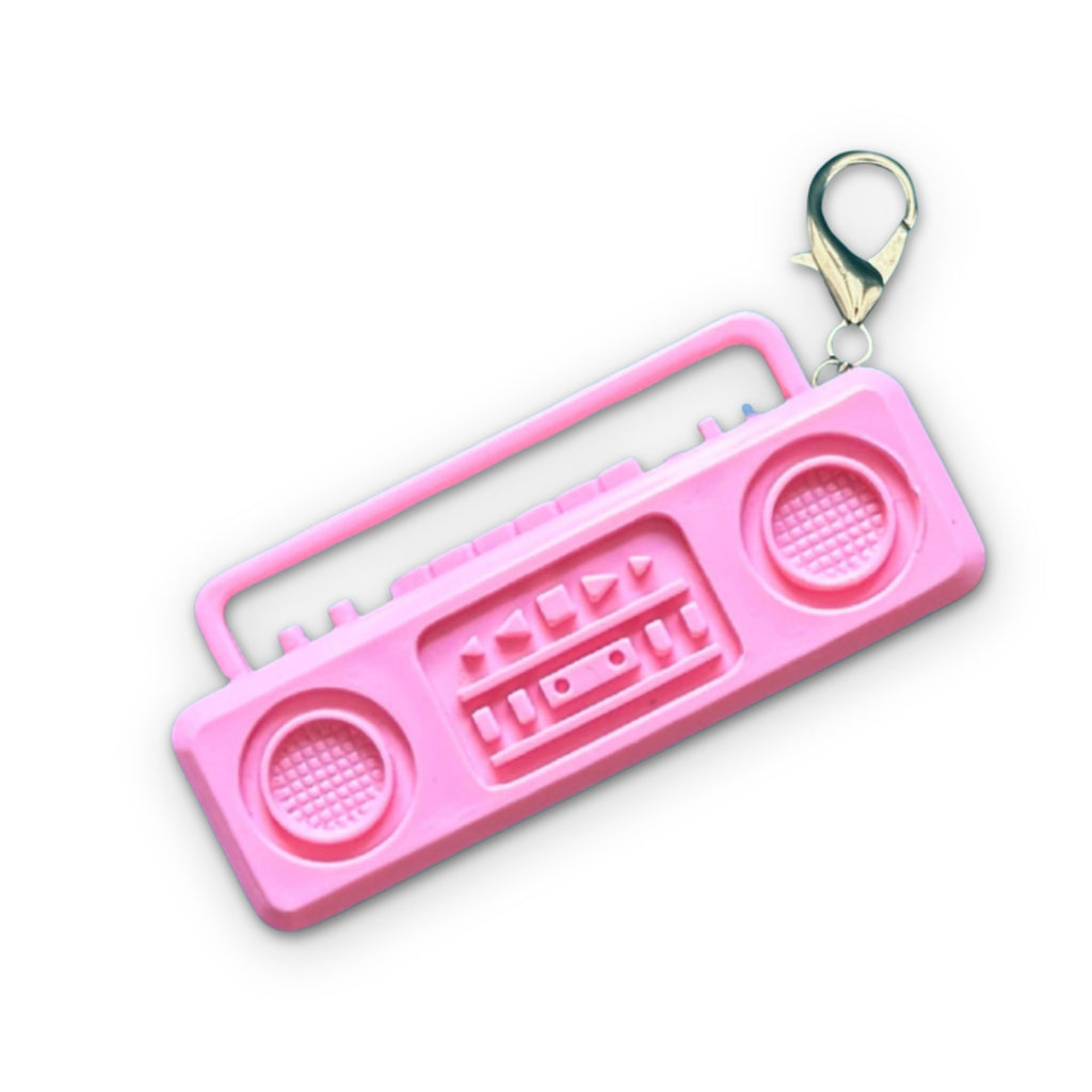 Vintage 90s Barbie Appliances & Wind-Up Toy Bag Charms