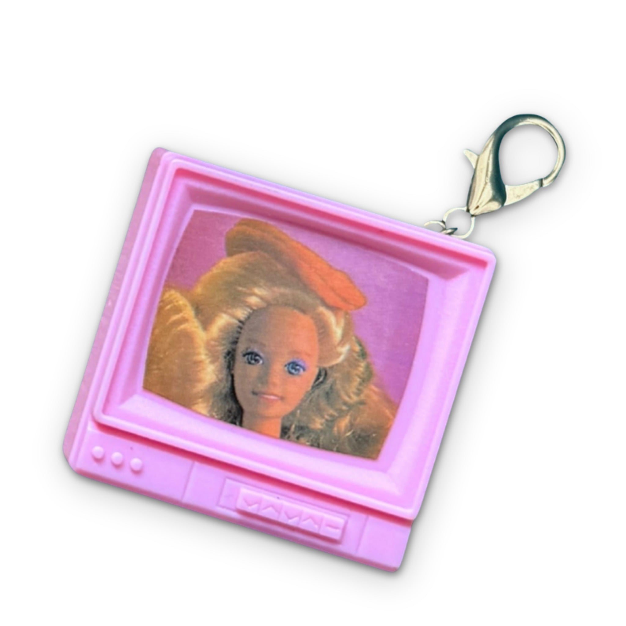 90s Barbie Appliances & Wind-Up Toy  s - barbie doll toy pink rare vintage keychain vintage charms for bag nostalgia vintage keychains y2k collectible - Bag Crap