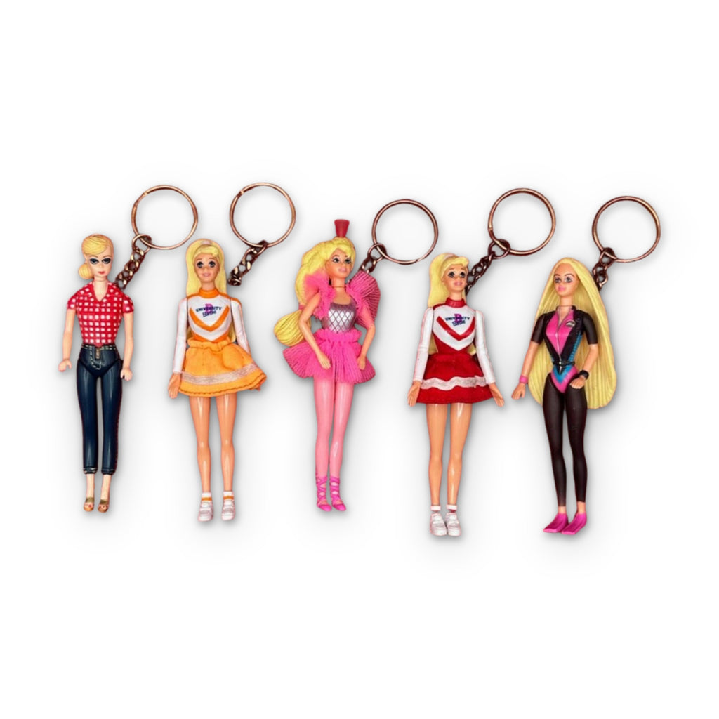 Vintage Barbie Keychain & Bag Charms – 80s, 90s & Y2K Collectibles