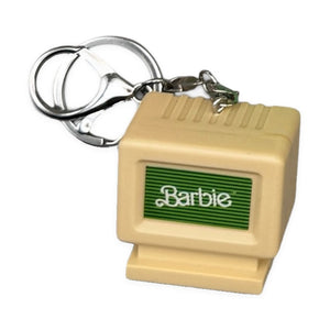 Junk Drawer s &  s: Green & Peach - barbie doll toy pink rare vintage keychain vintage charms for bag nostalgia vintage keychains y2k collectible - Bag Crap