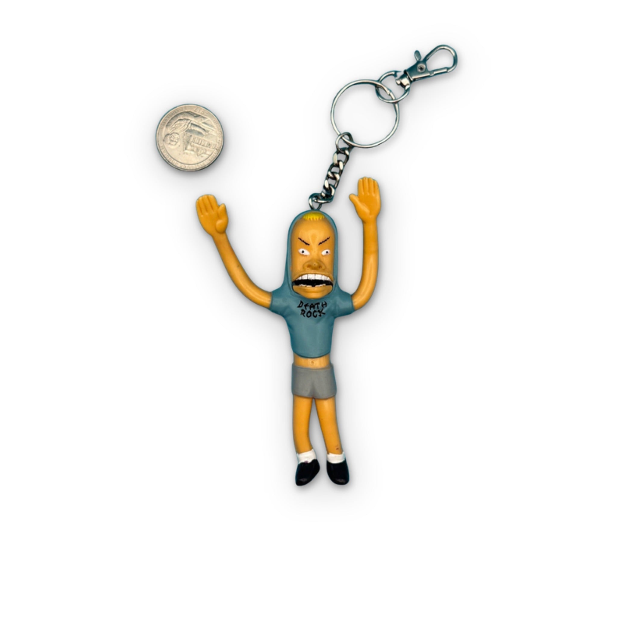 RARE:  '90s Beavis and Butthead s &  s -  vintage keychain vintage charms for bag nostalgia vintage keychains y2k collectible - Bag Crap
