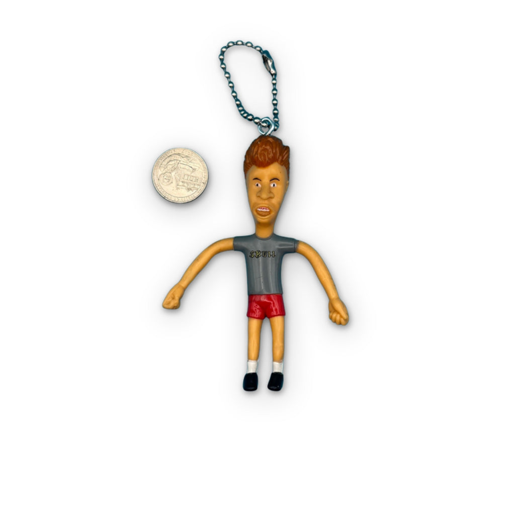 RARE: Vintage '90s Beavis and Butthead Keychains & Bag Charms