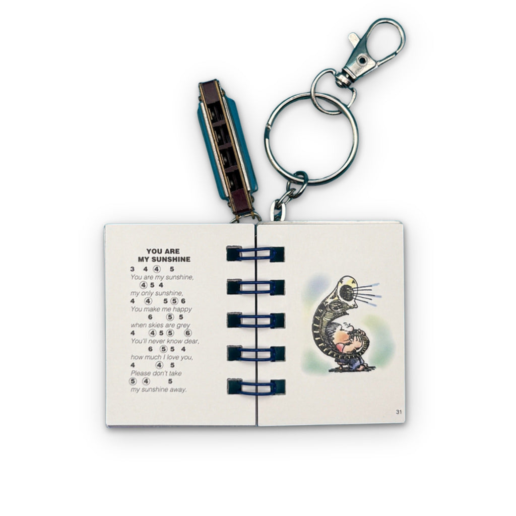 Vintage 90s Klutz Book Keychains— How To Juggle, Harmonica