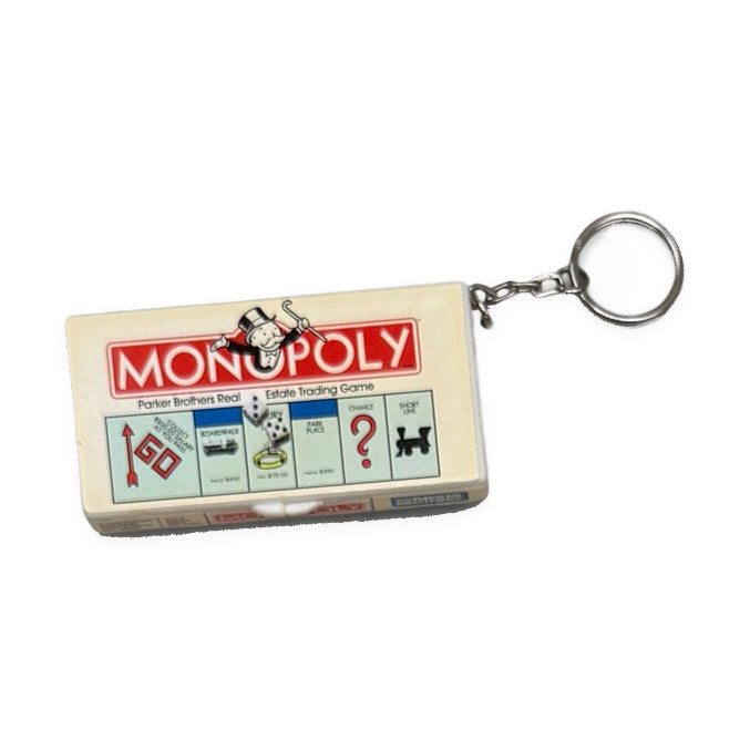 Vintage 90s Miniature Board Game & Toy Keychains