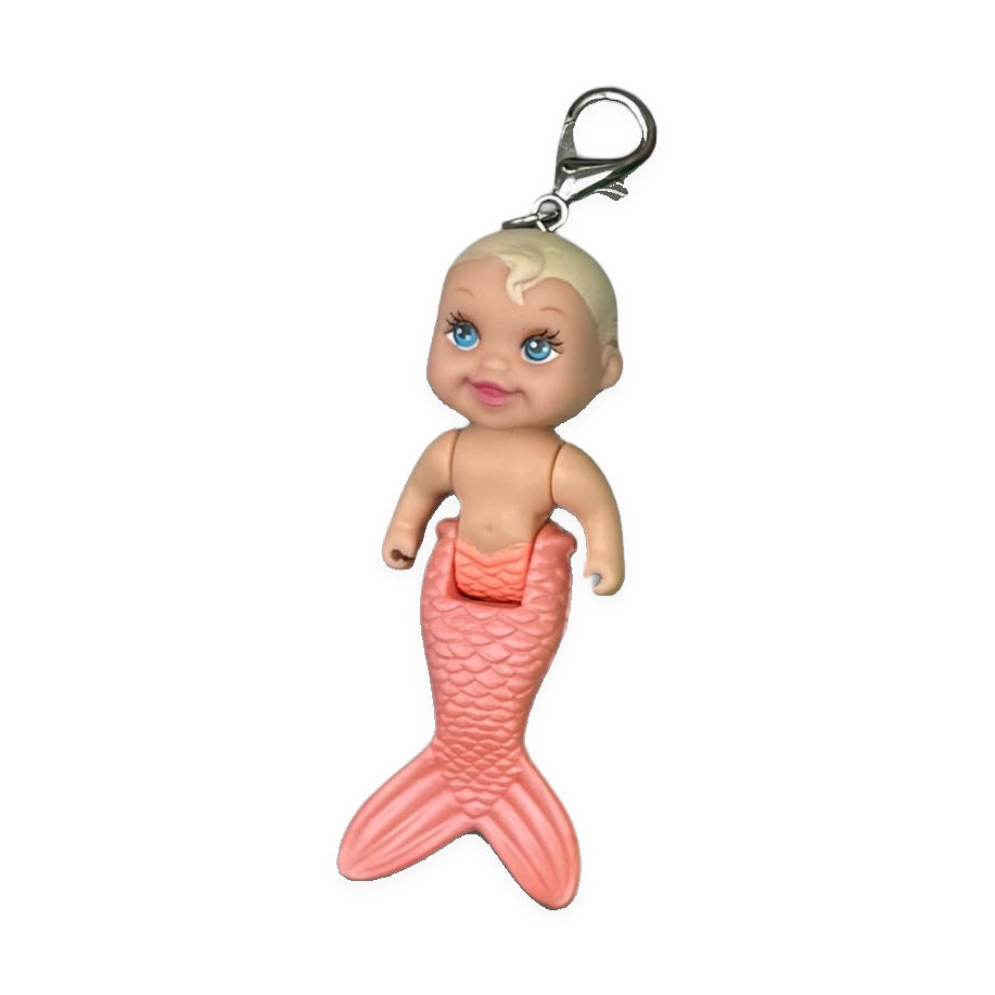 Junk Drawer s &  s: Green & Peach - barbie doll toy pink rare vintage keychain vintage charms for bag nostalgia vintage keychains y2k collectible - Bag Crap
