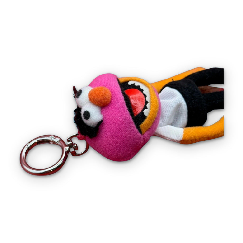 Vintage Y2K Muppets Animal Mini Plushie Bag Charm - RARE